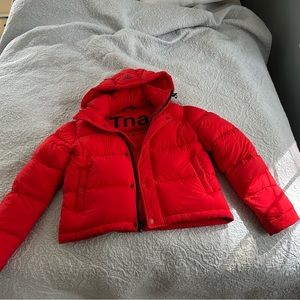 SOLD Super Puff Shorty Size XXS, Carolina Red